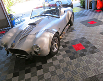 別墅車庫地板，別墅車庫地面鋪裝效果圖