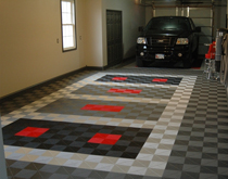 居家車庫地面用什么材料？車庫地面鋪裝做法效果欣賞